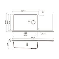 Sintesi 116 CN Artceramic/canyon