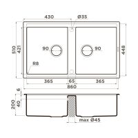Kitagawa 86-2 GB Artceramic/графит